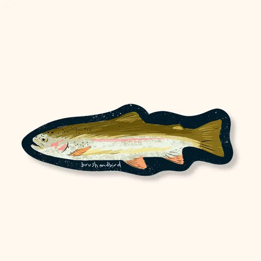 Rainbow Trout Sticker | Waterproof Fishing Vinyl Decal