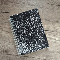 Composition Notebook - Reusable Sticker Book - 50 Pages