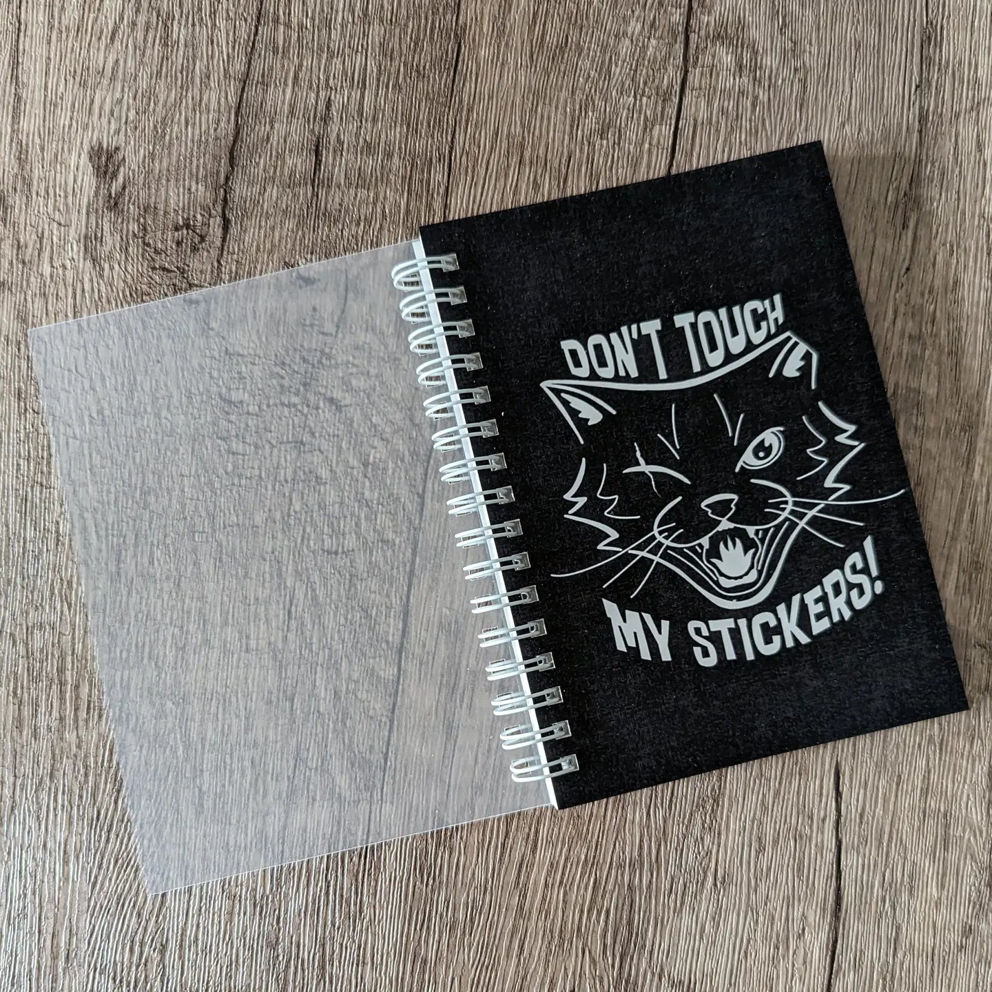 Don't Touch My Stickers! - Reusable Sticker Book - 50 Pages
