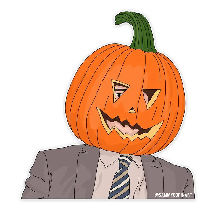Dwight Pumpkin Head