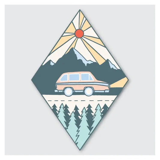 Mosiac Car Sticker