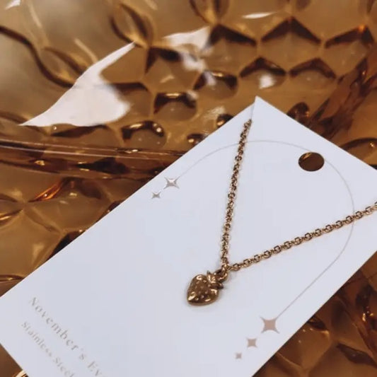 Strawberry Necklace