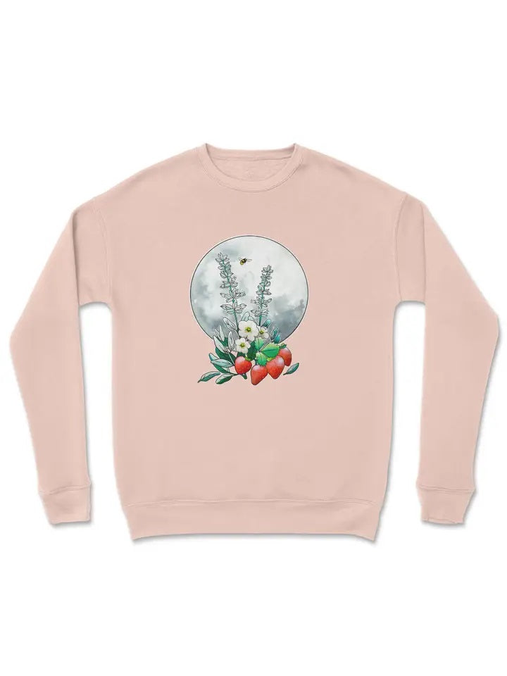 Strawberry Sage Crewneck