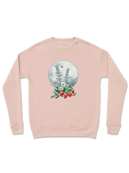 Strawberry Sage Crewneck