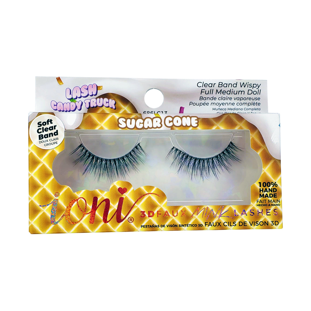 Clear Band Wispy Full Medium Doll Lashes