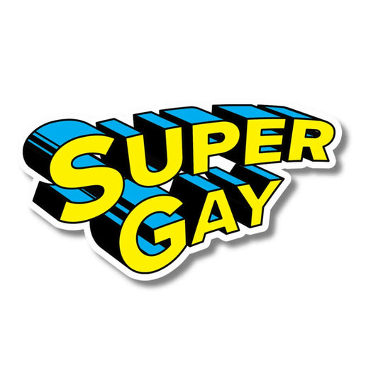 Super Gay Pride Sticker
