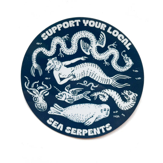 Support Sea Serpents Sticker