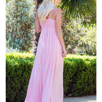Rose Lace Detail Maxi Dress