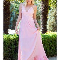 Rose Lace Detail Maxi Dress
