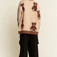 Mocha Brown Beary Adorable Cardigan