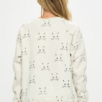Whiskers Cat Sweatshirt
