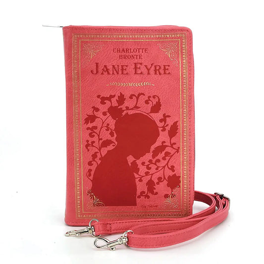 Jane Eyre Book Clutch Bag In Vinyl