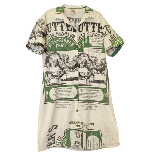 Dress With Buttons McCutters Cows