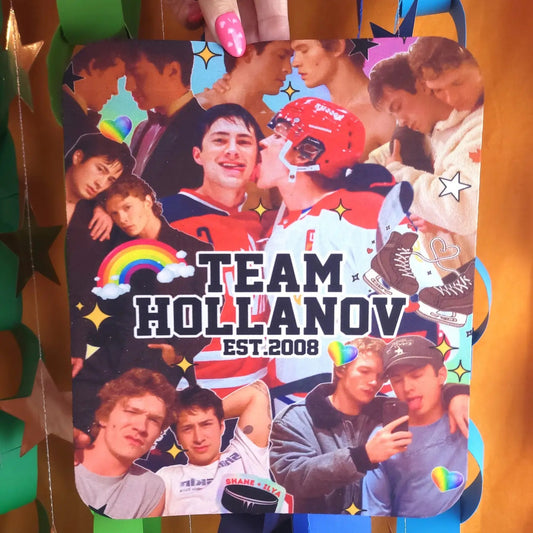 Team Hollanov Heated Rivalry Mousepad