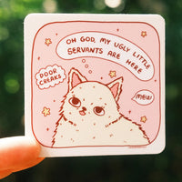 Mean Kitty Sticker
