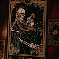 The Devil Tarot Card Large Embroidered Patch