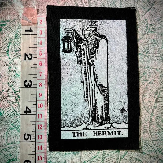 The Hermit Tarot Card Patch