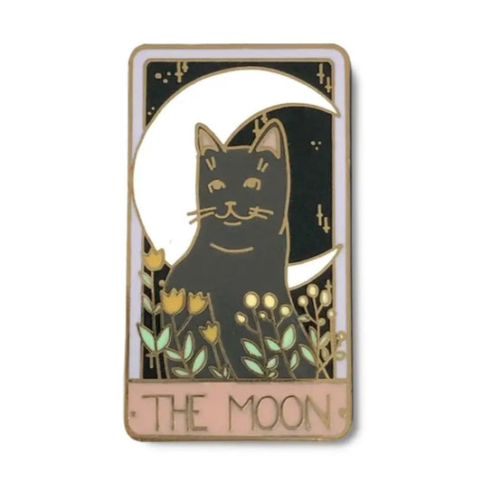 The Moon - Hard Enamel Tarot Pin
