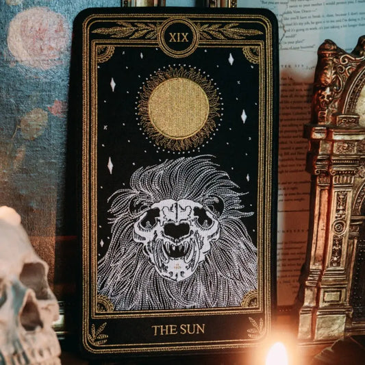 The Sun Tarot Card Embroidered Patch