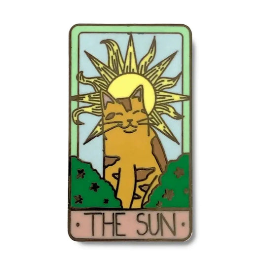 The Sun - Hard Enamel Tarot Pin