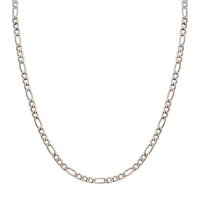 Cadena Figaro de titanio de 20"