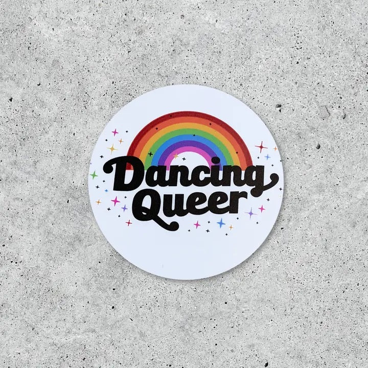 Dancing Queer Vinyl Sticker