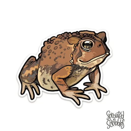 Toad Sticker.