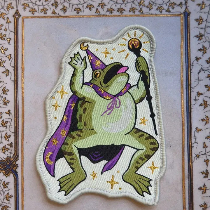 Toad Wizard - Woven Patch