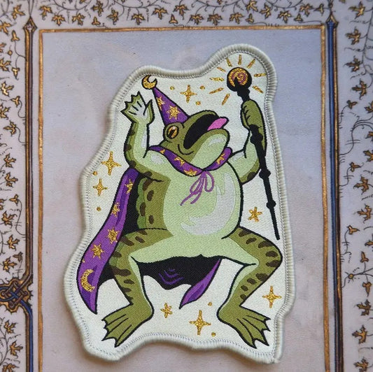 Toad Wizard - Woven Patch