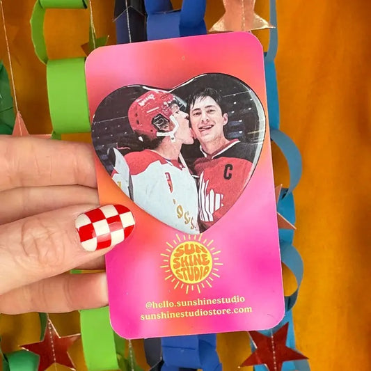 Ilya And Shane Tongue Heated Rivalry Pin