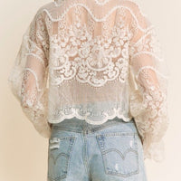 Button Down Blouse Plus Size