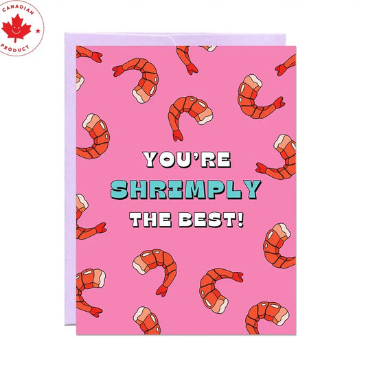 Shrimply the Best | Love & Friendship Card