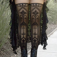 Gothic Cathedral Thigh Highs
