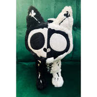 Splitzokitty Plush Toy Black/White