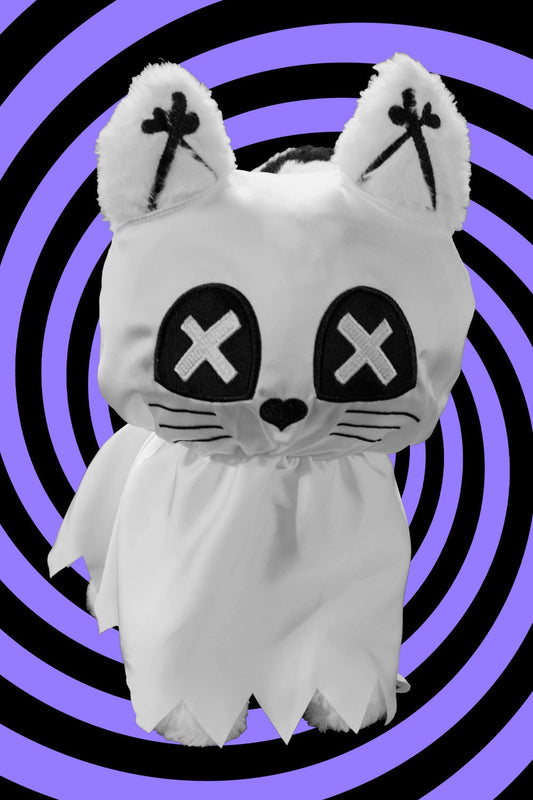Ghost Kitty Plush Toy
