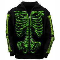 Zombie Rot Skeleton Hoodie