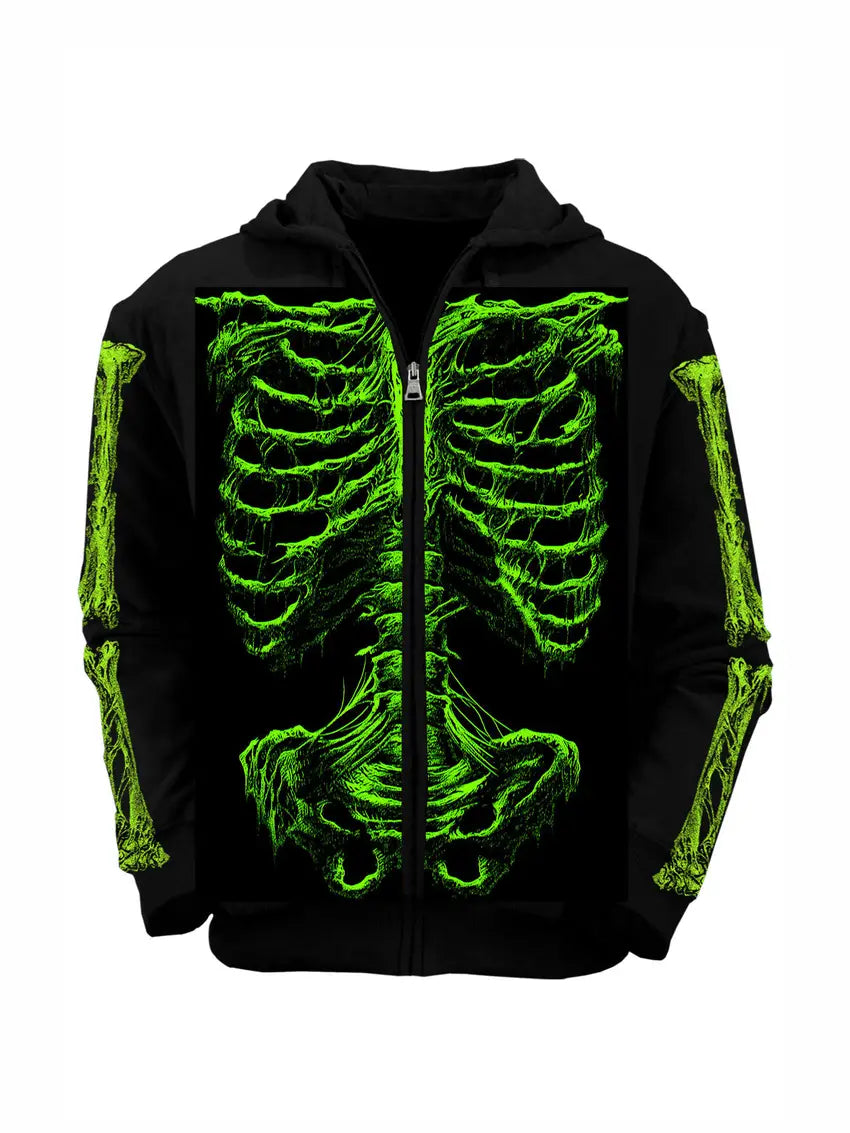 Zombie Rot Skeleton Hoodie
