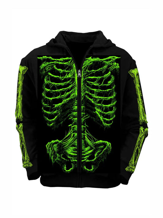 Zombie Rot Skeleton Hoodie