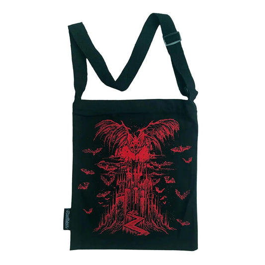 Shoulder Sling Zipper Tote Bag