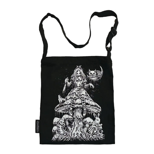 Shoulder Sling Zipper Tote Bag
