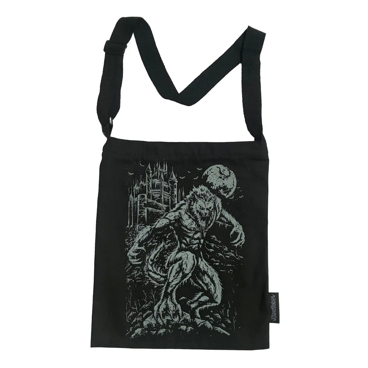 Shoulder Sling Zipper Tote Bag