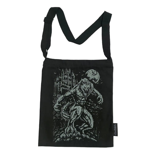 Shoulder Sling Zipper Tote Bag