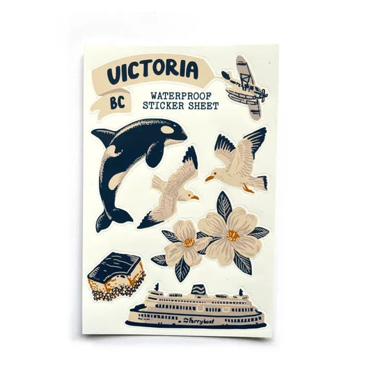 Victoria BC Sticker Sheet