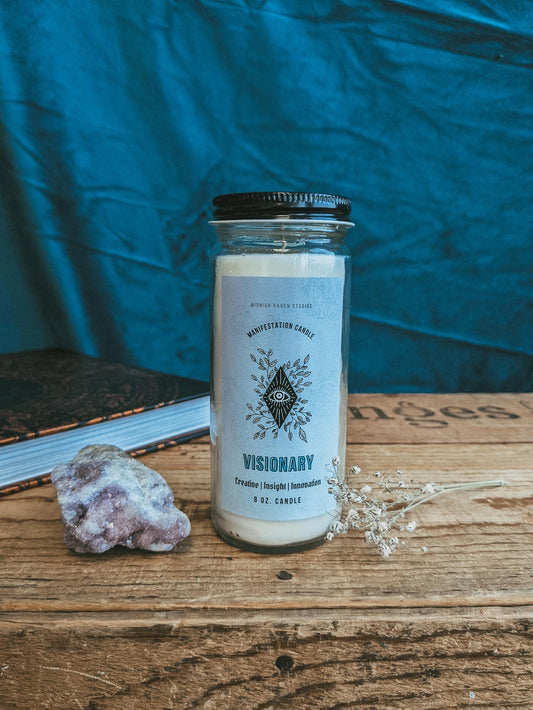Visionary Manifestation Candle Frankincense