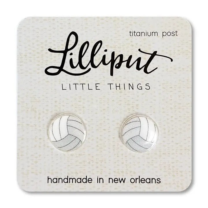 Volley Ball Earrings