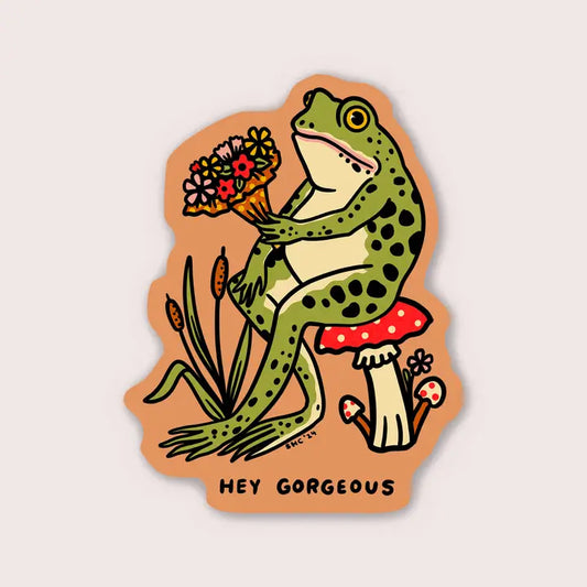 Hey Gorgeous Vinyl Sticker