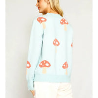 Mushroom Knit Sweater
