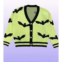 Halloween Knit Plus Size Cardigan