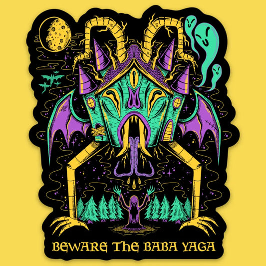 Baba Yaga Sticker