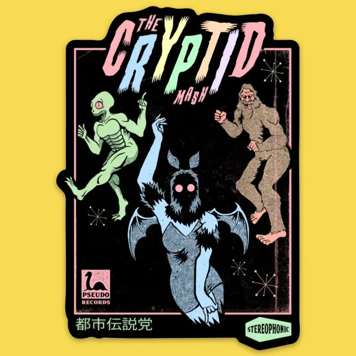Cryptid Mash Sticker